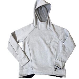 Lucy women's hoodie pullover hooded gray pocket medium weight comfort sweatshirt
